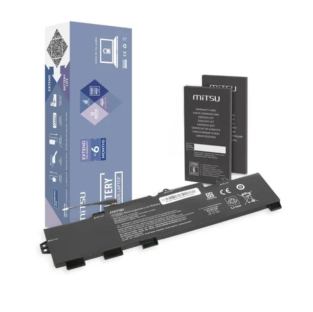 Bateria Mitsu do notebooka HP EliteBook 755 G5, 850 G5 (10.8V-11.1V) (4400 mAh)