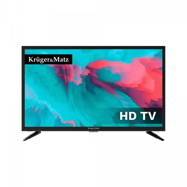 Telewizor Kruger&Matz KM0224-T4 24" HD DVB-T2 H.265 230/12V