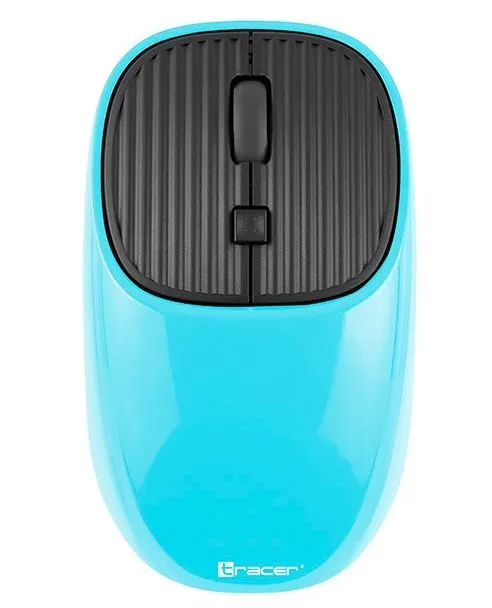 Mysz bezprzewodowa Tracer WAVE RF optyczna nano turkusowa z akumulatorem