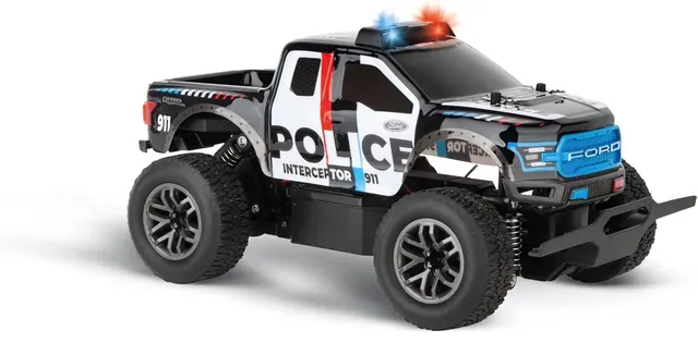 Pojazd RC Policyjny Ford F-150 Raptor 1:18