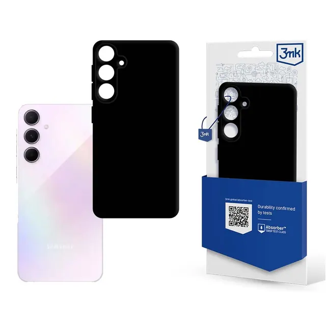 Etui na Samsung Galaxy A35 5G - 3mk Matt Case, czarne