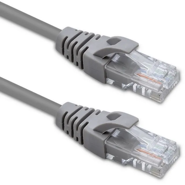 Kabel Patchcord Qoltec UTP, CAT5e, 2 x RJ-45, 5m