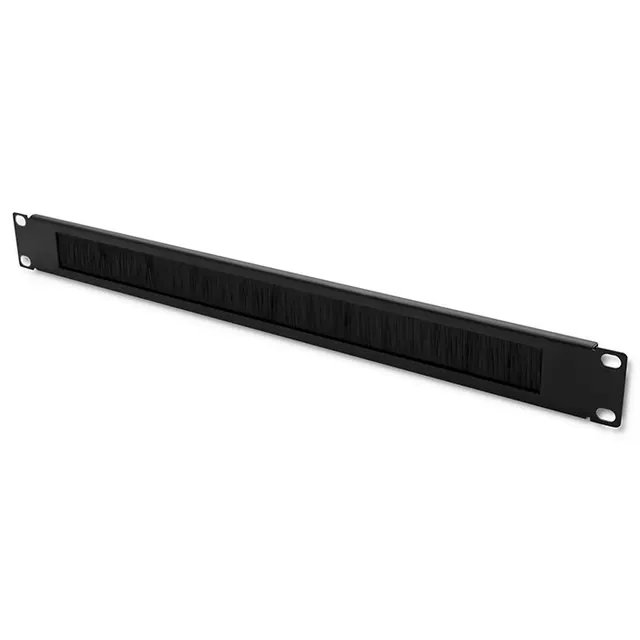 Przepust szczotkowy Qoltec do szaf RACK 19", 1U
