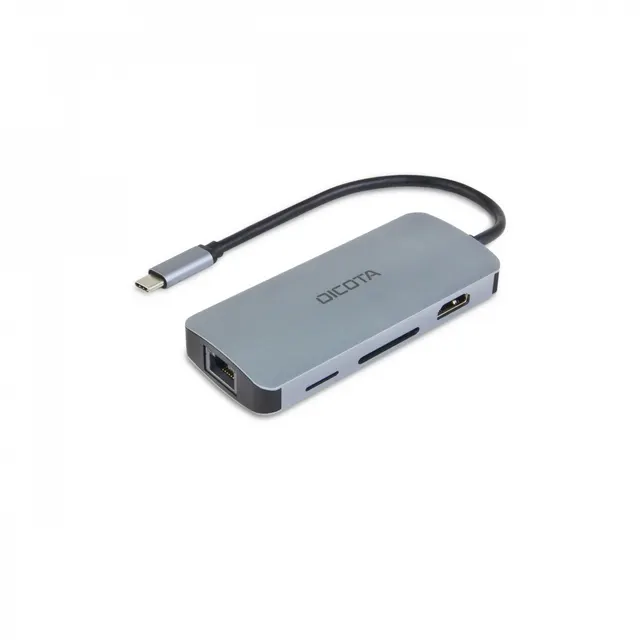 Hub USB-C 8 w 1 Multi Hub 4K PD 100W