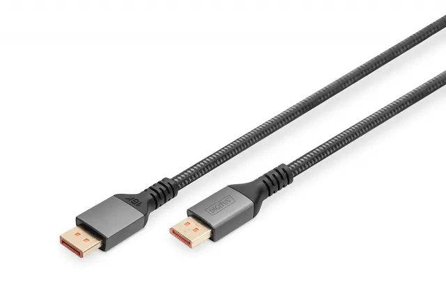 Kabel połączeniowy DIGITUS PREMIUM DisplayPort 2.1 16K60Hz DP/DP M/M czarny 1m