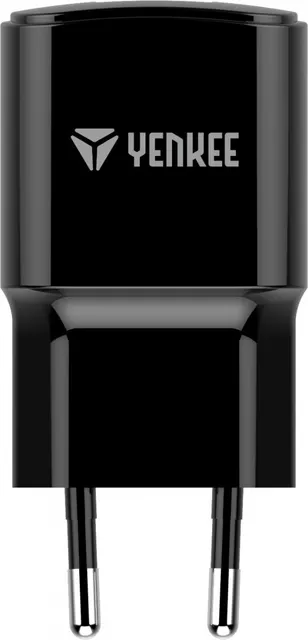 Ładowarka sieciowa USB A 12W 2.4A (YAC 2013BK)