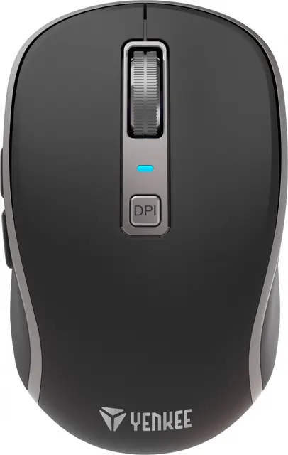 Mysz bezprzewodowa Dual WiFi+Bluetooth akumulator 5 przycisków (YMS 2085BK NOBLE)