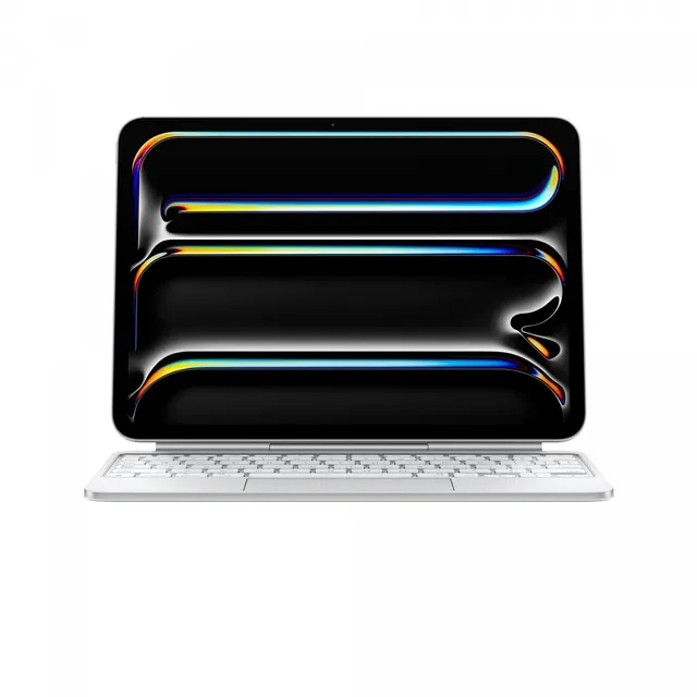 Klawiatura Magic Keyboard do iPada Pro 11 cali (M4/M5) - angielski (USA) - biała
