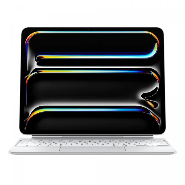 Klawiatura Magic Keyboard do iPada Pro 13 cali (M4/M5) - angielski (międzynarodowy) - biała
