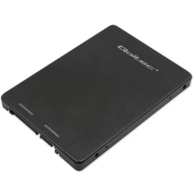 Adapter Qoltec na dysk M.2 SSD, SATA NGFF do SATA III, 2TB, Super speed 6Gb/s, Czarny