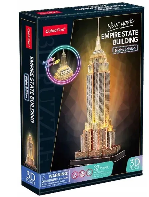 Puzzle 3D 37 elementów Empire State Building