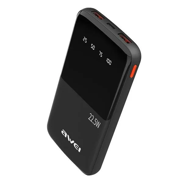 Powerbank 10000mAh P10K 22,5W 2xUSB + USB-C
