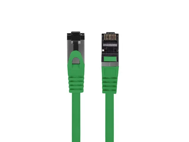 Patchcord Lanberg S/FTP kat.8.1 5m LSZH CU fluke passed zielony