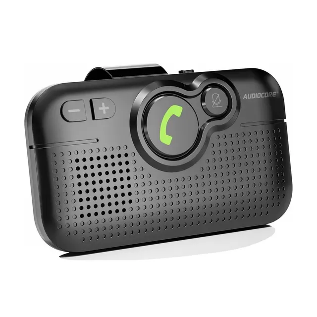 Zestaw głośnomówiący Audiocore AC475, Bluetooth 5.0, A2DP, głośnik 2W, wspiera Google i Siri