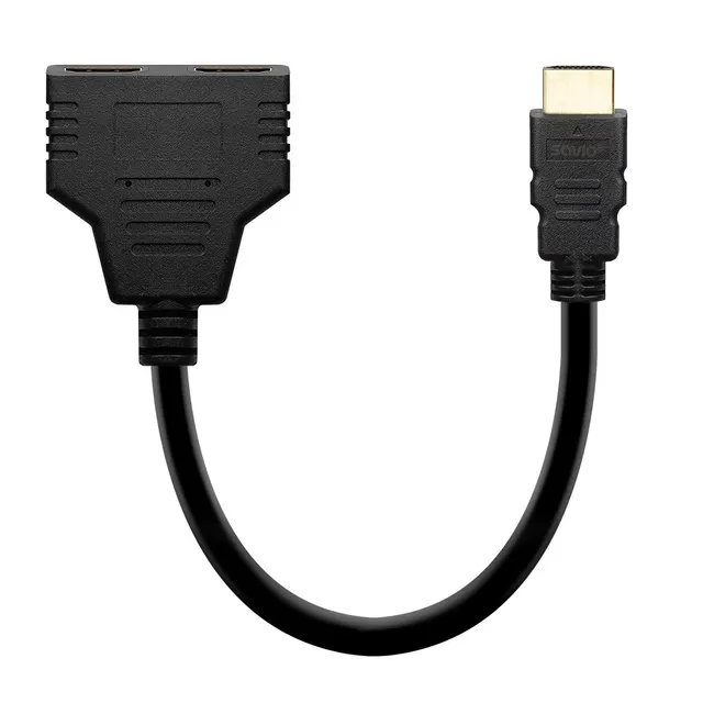 Rozdzielacz Savio AK-77 HDMI (M)-HDMI (Ż) x2