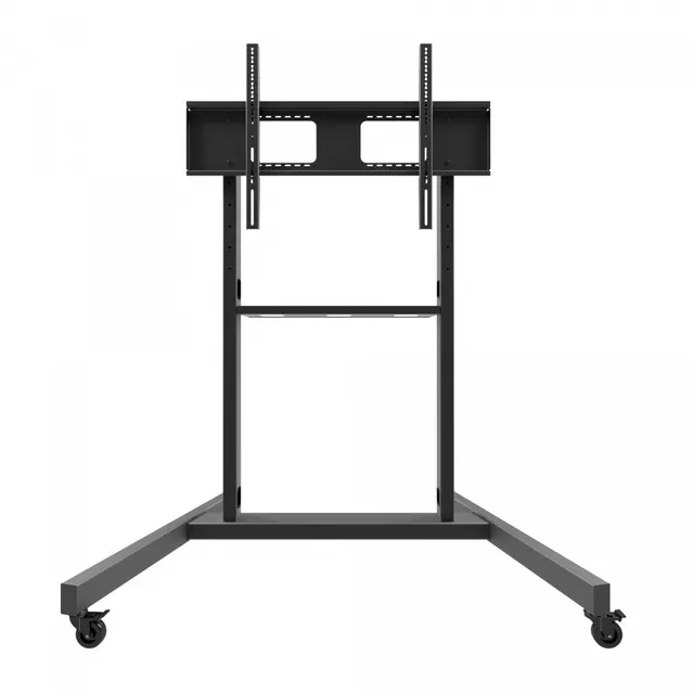 TR19 Wózek z półką do monitorów 55-110 cali VESA 100×100 - 1000×600 130 kg 1130-1510 mm