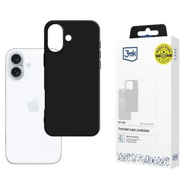 Etui na telefon do Apple iPhone 16 - 3mk Matt Case