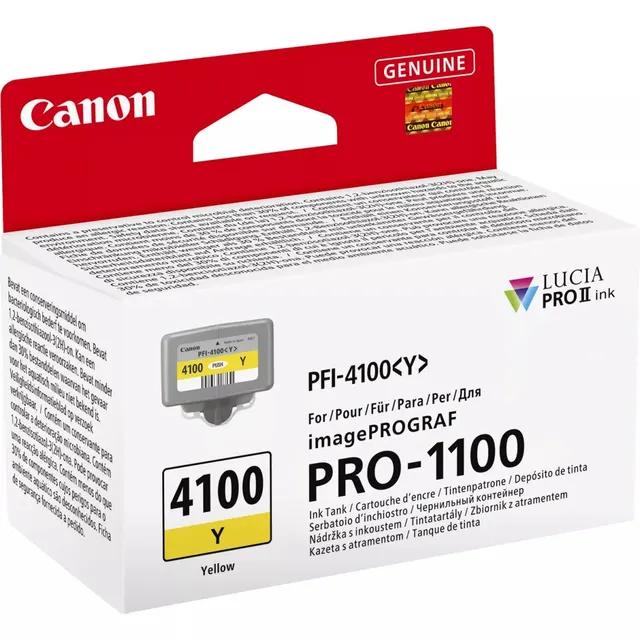 Tusz PFI-4100 YELLOW 6780C001