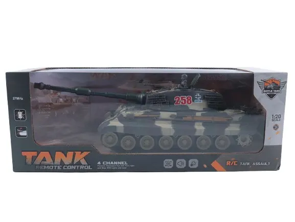 Czołg R/C światło dźwięk