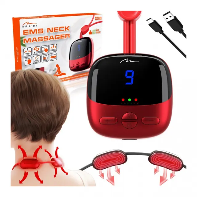 Masażer do szyi i karku Media-tech EMS NECK MASSAGER MT6534
