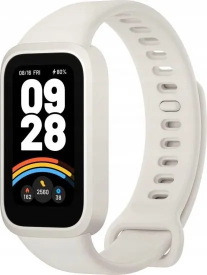 Opaska inteligentna Xiaomi Smart Band 9 Active Beige White (59882)