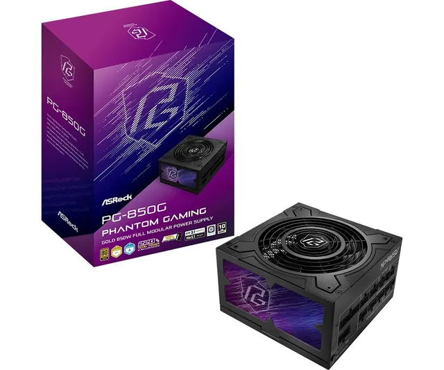 Zasilacz ASRock Phantom Gaming 850W 80 PLUS Gold