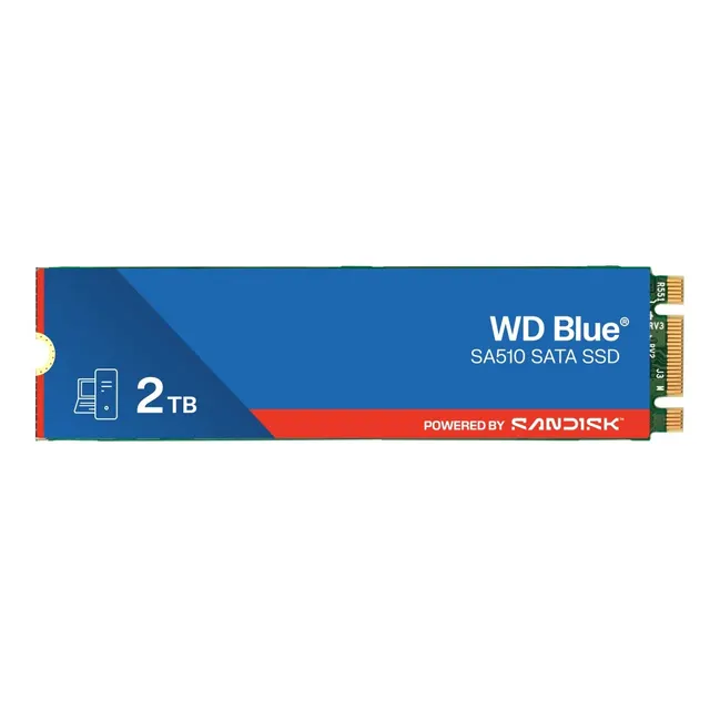 WD Blue™ SA510 SATA SSD M.2 2280 POWERED BY SANDISK 2 TB