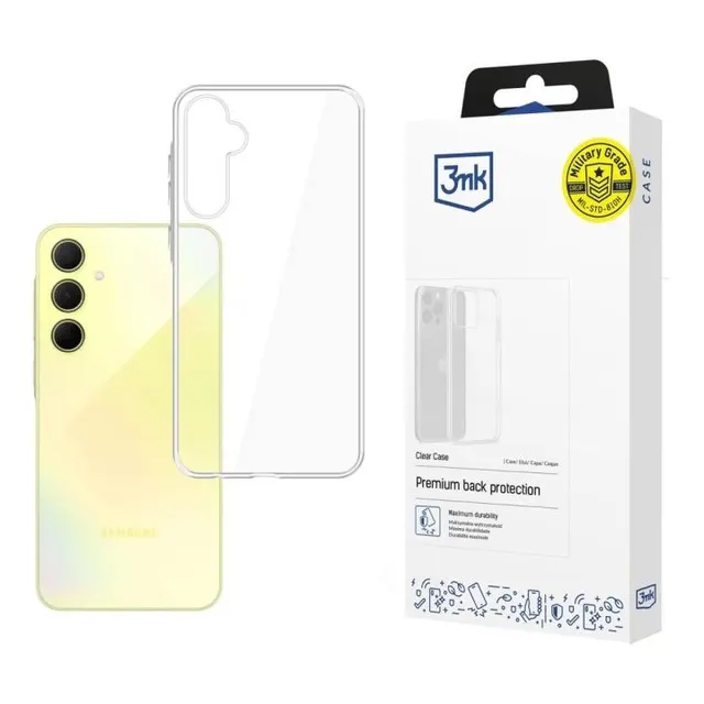 Etui na telefon 3mk do Samsung Galaxy A35 5G - przezroczyste