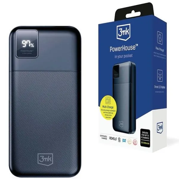 PowerBank 3mk PowerHouse 20000mAh