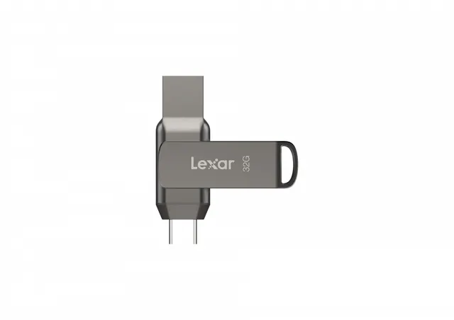 Pendrive Lexar JumpDrive D400 32GB USB 3.2 Gen1 Type-C 100MB/s srebrny