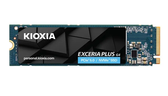 Dysk SSD KIOXIA EXCERIA PLUS G4 2TB M.2 2280 PCIe Gen5x4 NVMe (10000/8200 MB/s)