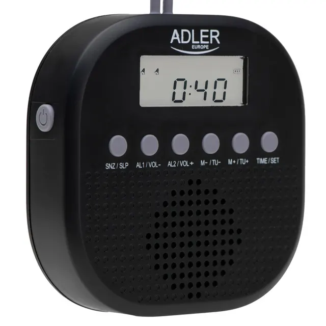 Radio FM Adler AD 1912 wodoodporne, IPX4