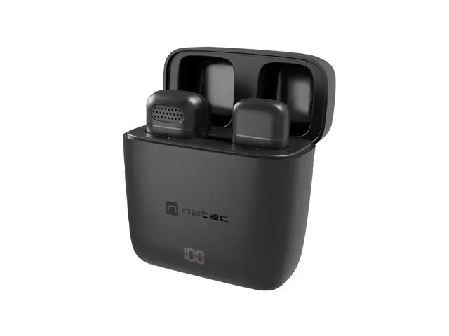 Mikrofon Natec Hopper krawatowy bezprzewodowy USB-C