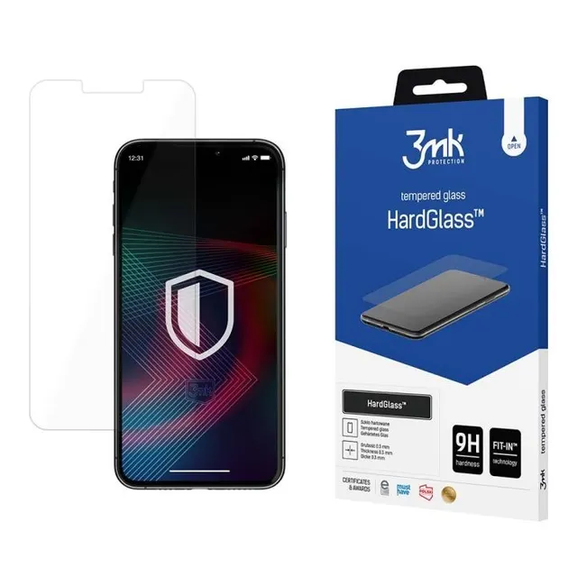 Szkło hartowane do Apple iPhone 13/13 Pro/14/16E - 3mk HardGlass