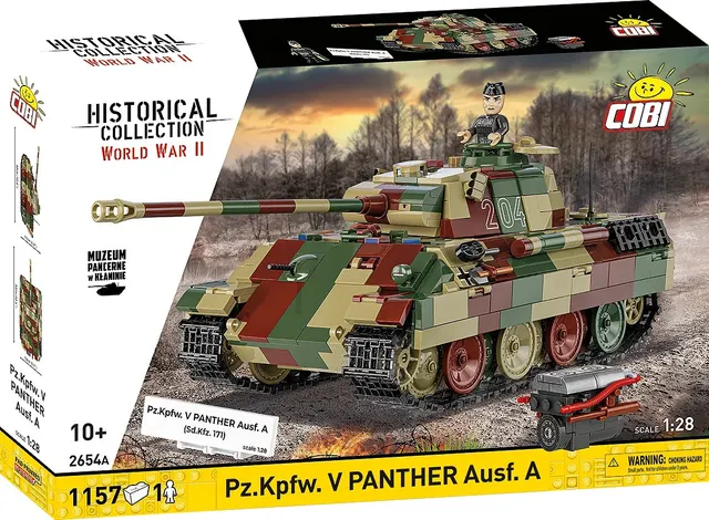 Klocki Pz.Kpfw.V Panther Ausf.A 1152 klocki