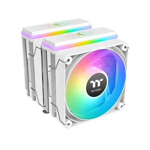 Chłodzenie procesora ASTRIA 600 ARGB Lighting (TDP 265W, 2x120mm) White