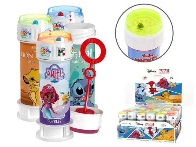 Bańki mydlane 60 ml display 36 sztuk Disney-Marvel