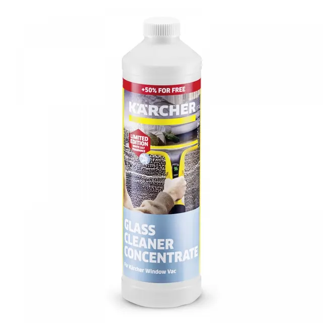 Środek do czyszczenia szkła w koncentracie o zapachu liliowym RM 500, 750ml 6.296-170.0