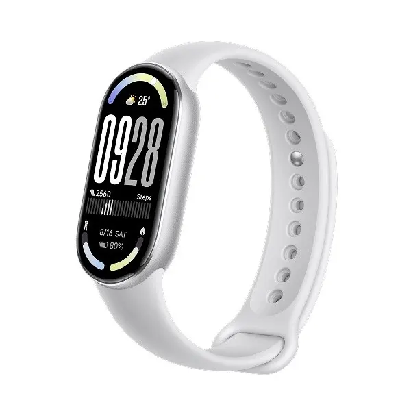 Opaska inteligentna Xiaomi Smart Band 10 Glacier Silver (63269)