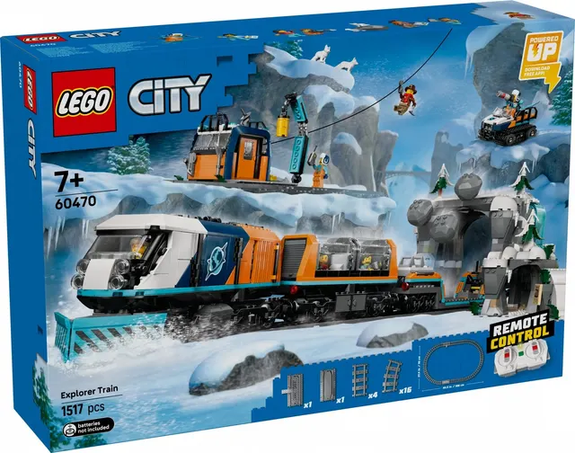 Klocki City 60470 Ekspres polarny arktycznych odkrywców