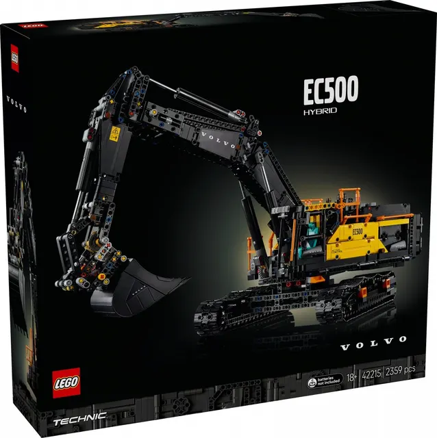 Klocki Technic 42215 Koparka Volvo EC500 Hybrid
