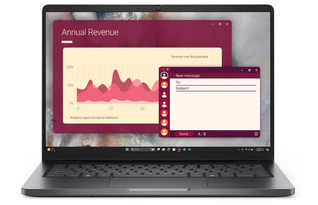 Notebook Dell Pro 14 PC14250 14"FHD+/Core 5 120U/16GB/SSD512GB/Intel/W11 PRO Black 3Y ProSupport