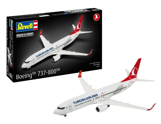 Model plastikowy Samolot Boeing 737-800 Turkish Air 1/144