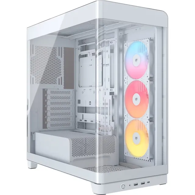 Obudowa FRAME 4500X RS-R ARGB Biała Mid Tower ATX
