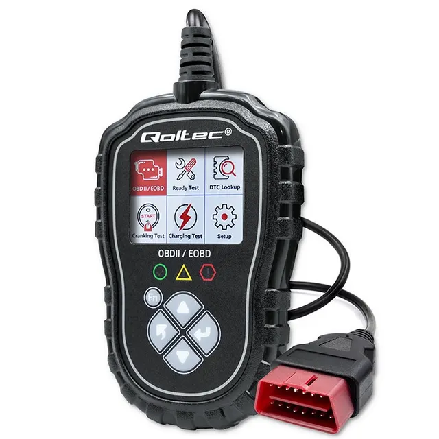 Tester cyfrowy Qoltec diagnostyczny ProLine, OBDII EOBD, 8V-25V, Dual system