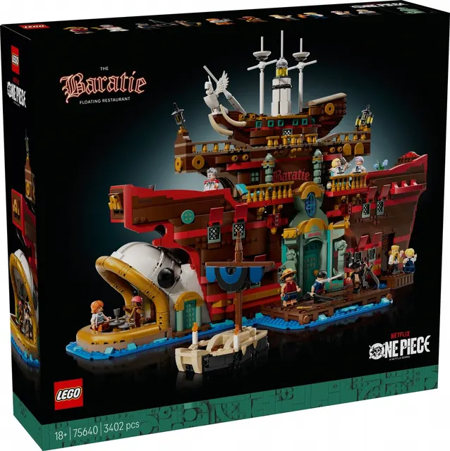 Klocki One Piece 75640 Pływająca restauracja Baratie