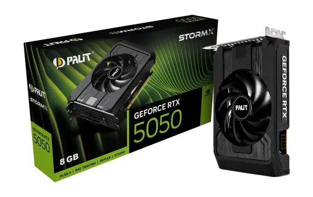 Karta VGA Palit GeForce RTX 5050 StormX 8GB GDDR6 128bit HDMI+3DP PCIe5.0
