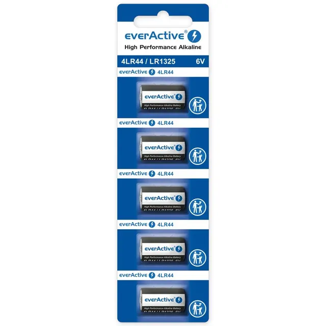 Bateria alkaliczna everActive 4LR44 / LR1325 / 544A - blister 5 sztuk