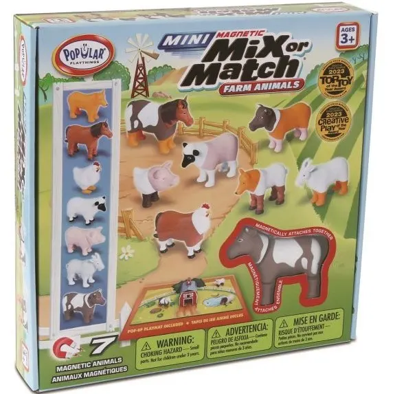 Zestaw Malblo Magnetic Mini Zwierzęta z gospodarstwa