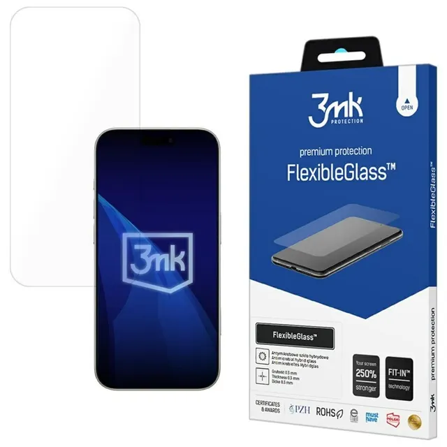 Szkło nietłukące się do Apple iPhone 17 Pro Max - 3mk FlexibleGlass